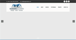 Desktop Screenshot of dugganbuilders.com